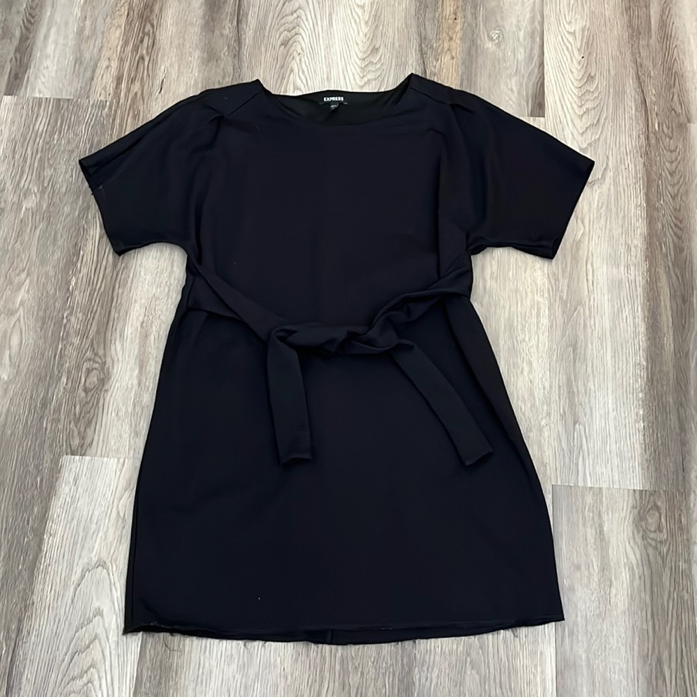 Express Size Large Black Dress